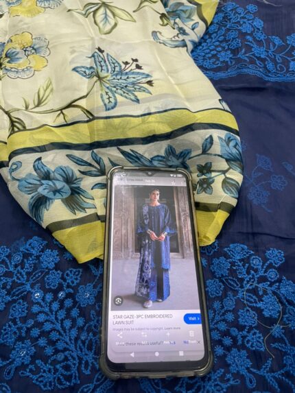 Cross Stitch Embroidery 3-Piece Suit