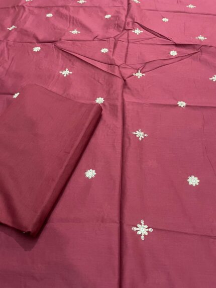 Cross Stitch Embroidery 2-Piece Suit