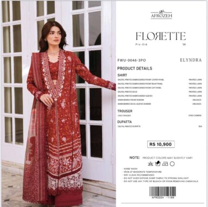 Afrozeh “Florette” – Pre-Eid