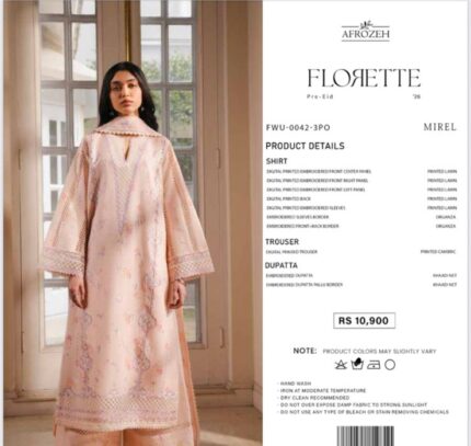 Afrozeh “Florette” – Pre-Eid