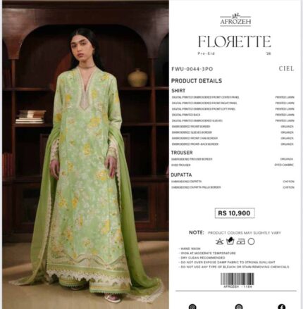 Afrozeh “Florette” – Pre-Eid