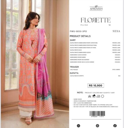 Afrozeh “Florette” – Pre-Eid