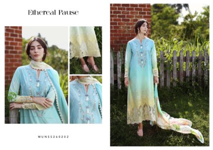 MUSHQ Solace Ombre Chikankari Collection