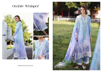 MUSHQ Solace Ombre Chikankari Collection