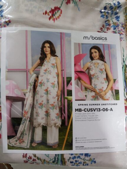 M/Basics Spring Summer Unstitched