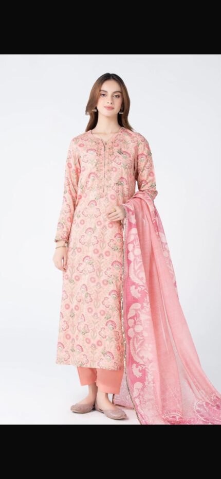 Maria B Luxury Embroidery Shirt Trouser – Raw Silk