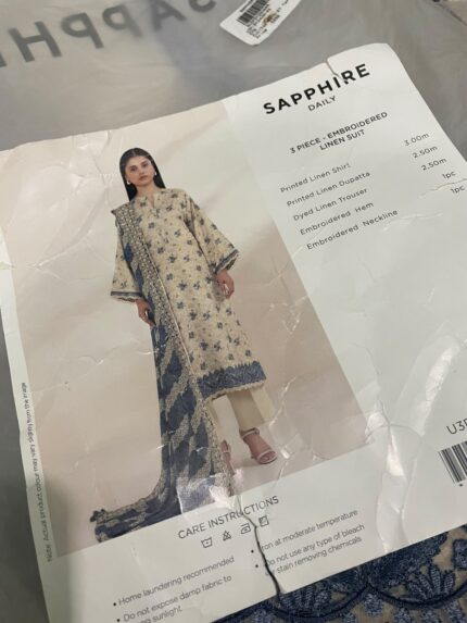 Sapphire Winter Linen 3 Piece